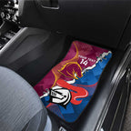 Custom Broncos And Knights Rugby Car Mats Dynamic Version