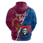 Custom Broncos And Knights Rugby Hoodie Dynamic Version