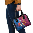 Custom Broncos And Knights Rugby Shoulder Handbag Dynamic Version