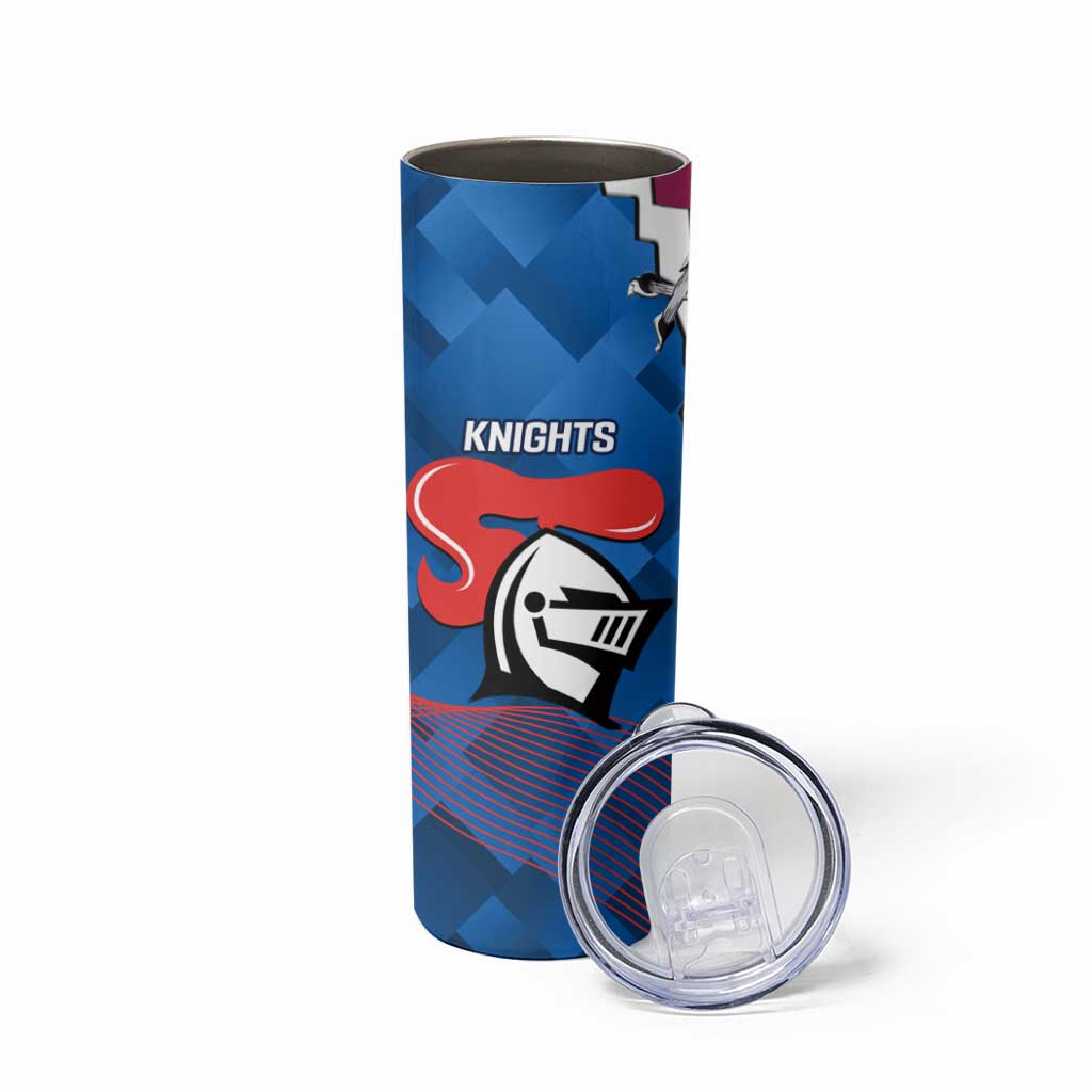 Broncos And Knights Rugby Skinny Tumbler Dynamic Version