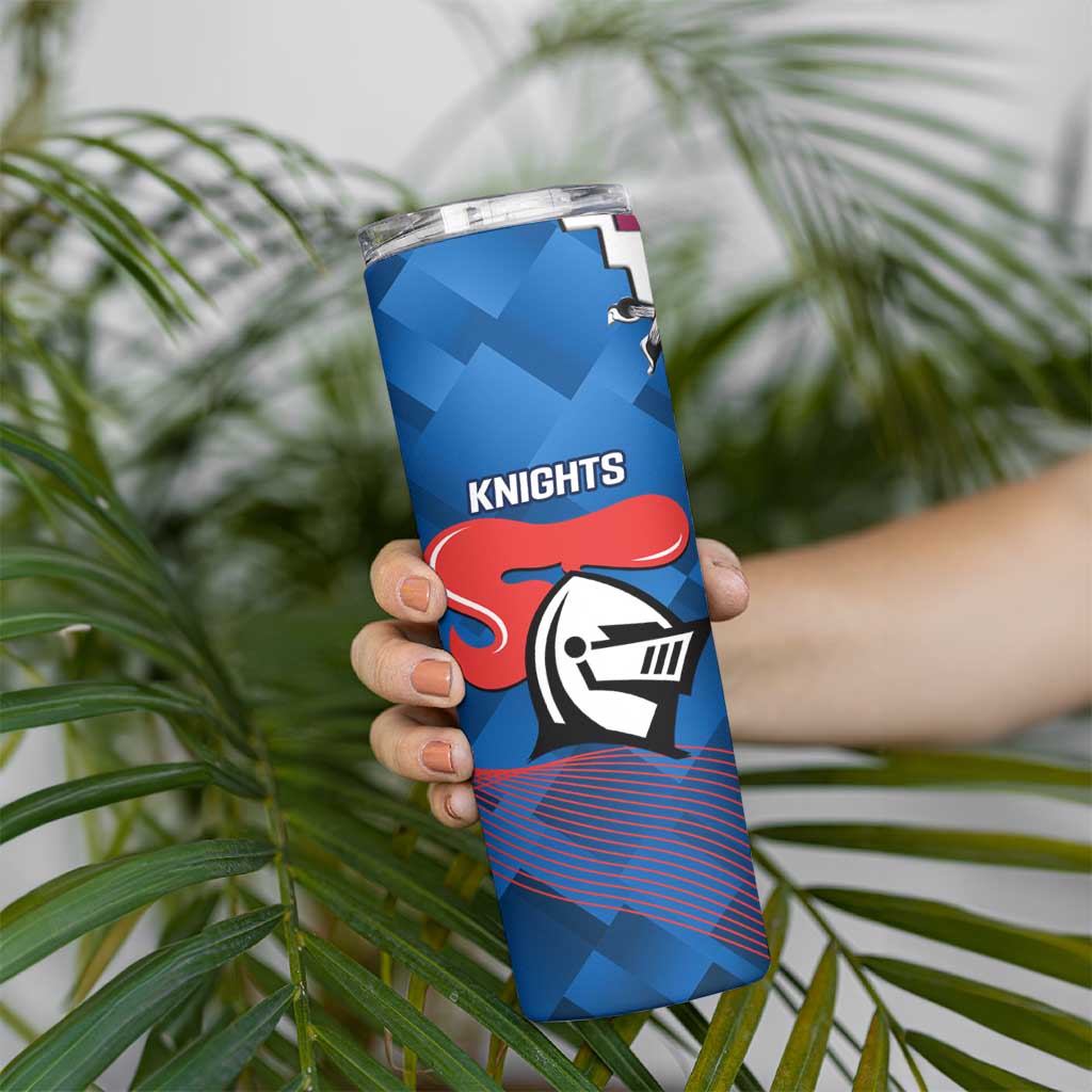Broncos And Knights Rugby Skinny Tumbler Dynamic Version