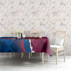 Custom Broncos And Knights Rugby Tablecloth Dynamic Version