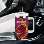 Broncos And Knights Rugby Tumbler With Handle Dynamic Version