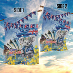 Koala Australia Day Garden Flag Proud Aussie Sydney Opera House