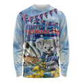 Koala Australia Day Long Sleeve Shirt Proud Aussie Sydney Opera House