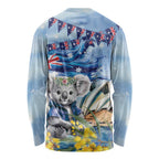Koala Australia Day Long Sleeve Shirt Proud Aussie Sydney Opera House