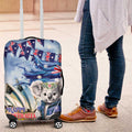 Koala Australia Day Luggage Cover Proud Aussie Sydney Opera House