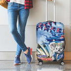 Koala Australia Day Luggage Cover Proud Aussie Sydney Opera House