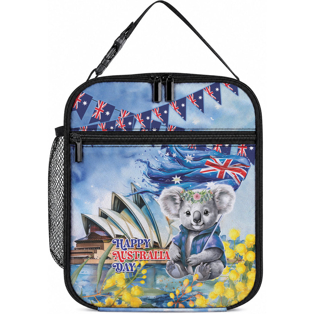Koala Australia Day Lunch Bag Proud Aussie Sydney Opera House