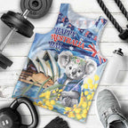 Koala Australia Day Men Tank Top Proud Aussie Sydney Opera House
