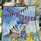 Koala Australia Day Quilt Proud Aussie Sydney Opera House