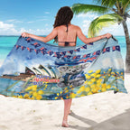 Koala Australia Day Sarong Proud Aussie Sydney Opera House