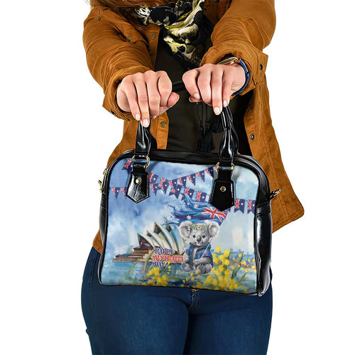 Koala Australia Day Shoulder Handbag Proud Aussie Sydney Opera House