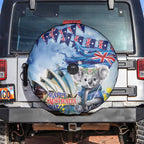 Koala Australia Day Spare Tire Cover Proud Aussie Sydney Opera House