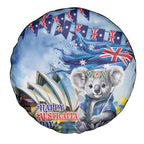 Koala Australia Day Spare Tire Cover Proud Aussie Sydney Opera House
