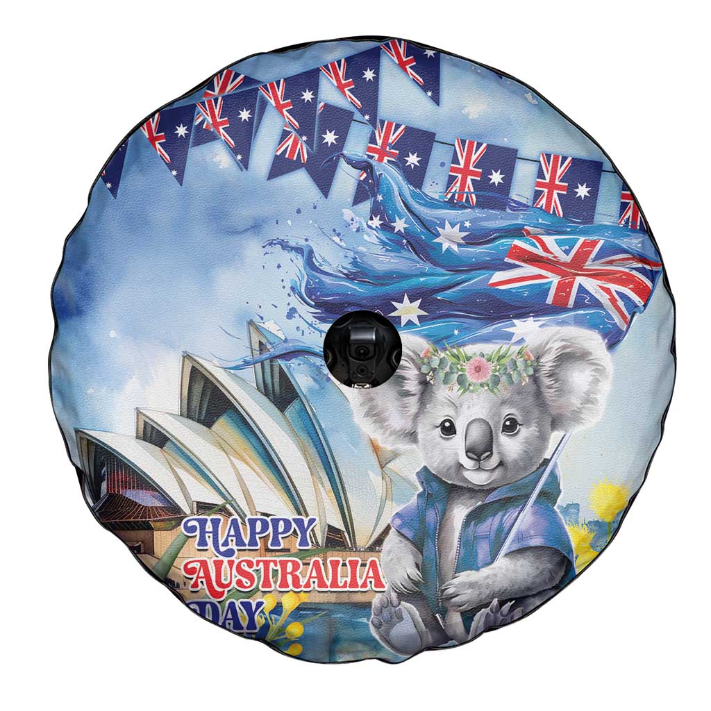 Koala Australia Day Spare Tire Cover Proud Aussie Sydney Opera House