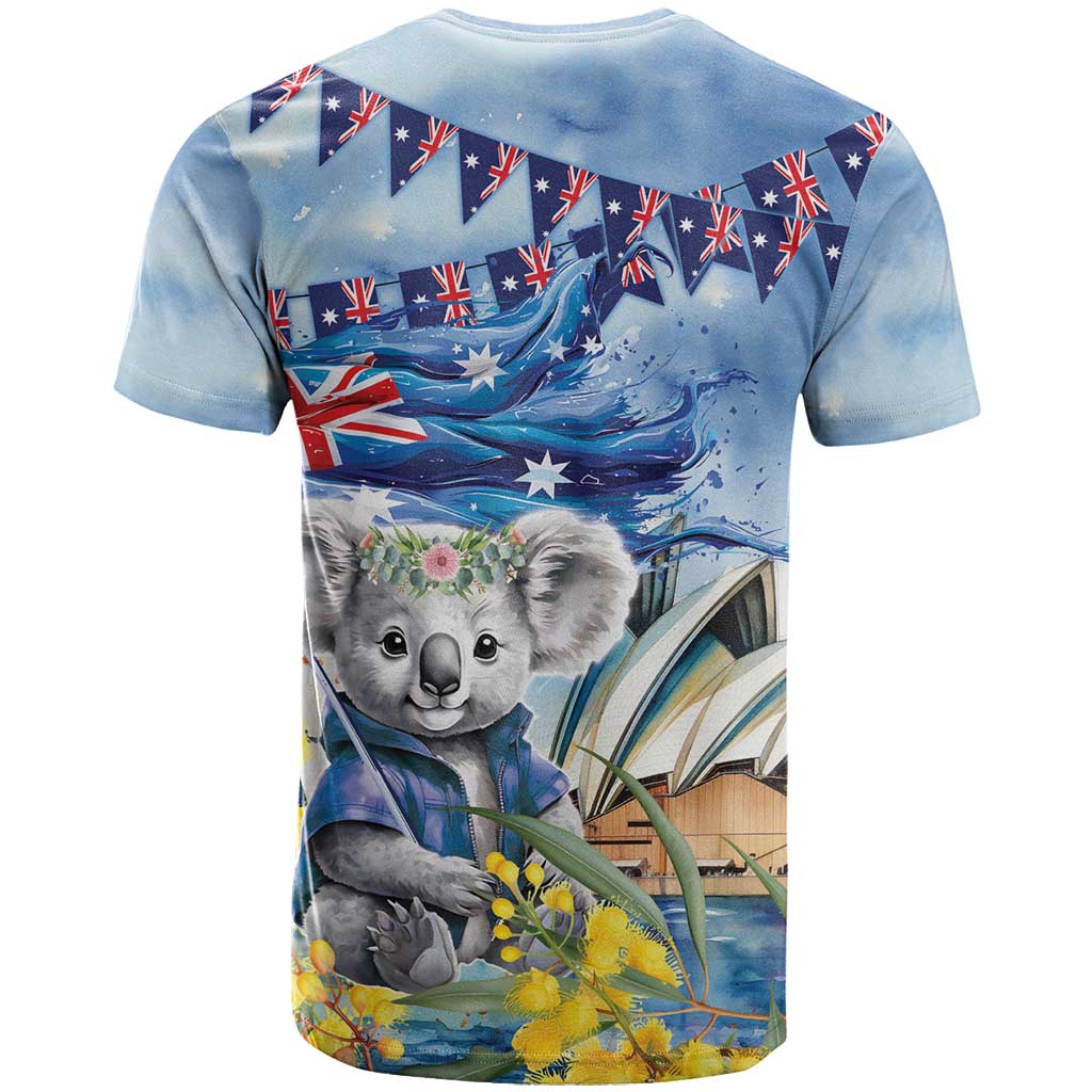 Koala Australia Day T Shirt Proud Aussie Sydney Opera House