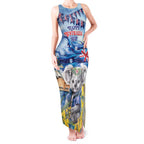 Koala Australia Day Tank Maxi Dress Proud Aussie Sydney Opera House