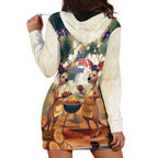 Kangaroos Australia Day Hoodie Dress It's Barbecue Time