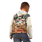Kangaroos Australia Day Kid Hoodie It's Barbecue Time
