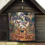 Kangaroos Australia Day Quilt It's Barbecue Time