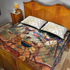 Kangaroos Australia Day Quilt Bed Set It's Barbecue Time
