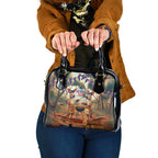 Kangaroos Australia Day Shoulder Handbag It's Barbecue Time