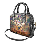 Kangaroos Australia Day Shoulder Handbag It's Barbecue Time