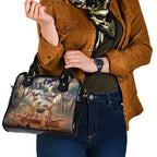 Kangaroos Australia Day Shoulder Handbag It's Barbecue Time