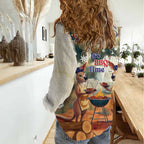 Kangaroos Australia Day Women Casual Shirt It's Barbecue Time