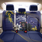Tasimania Devil Australia Day Back Car Seat Cover Aussie Aussie Aussie Oi! Oi! Oi! - Blue