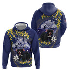 Tasimania Devil Australia Day Hoodie Aussie Aussie Aussie Oi! Oi! Oi! - Blue