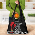 New Zealand Darts Grocery Bag Aotearoa Maori Fern Bring It On