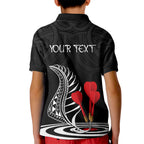 personalised-new-zealand-darts-kid-polo-shirt-aotearoa-maori-fern-bring-it-on