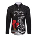 personalised-new-zealand-darts-long-sleeve-button-shirt-aotearoa-maori-fern-bring-it-on
