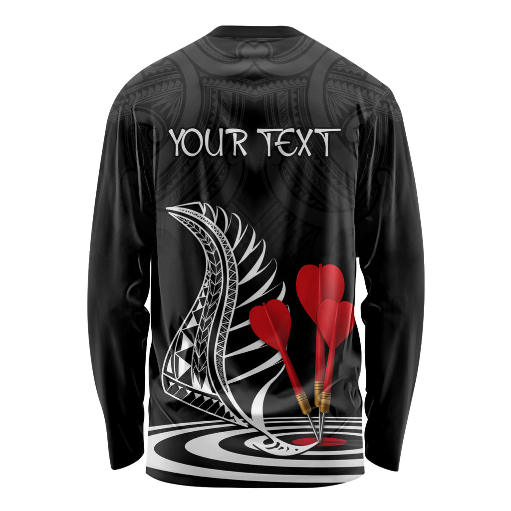 personalised-new-zealand-darts-long-sleeve-shirt-aotearoa-maori-fern-bring-it-on