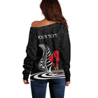 personalised-new-zealand-darts-off-shoulder-sweater-aotearoa-maori-fern-bring-it-on