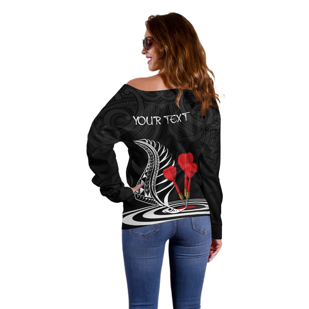 personalised-new-zealand-darts-off-shoulder-sweater-aotearoa-maori-fern-bring-it-on