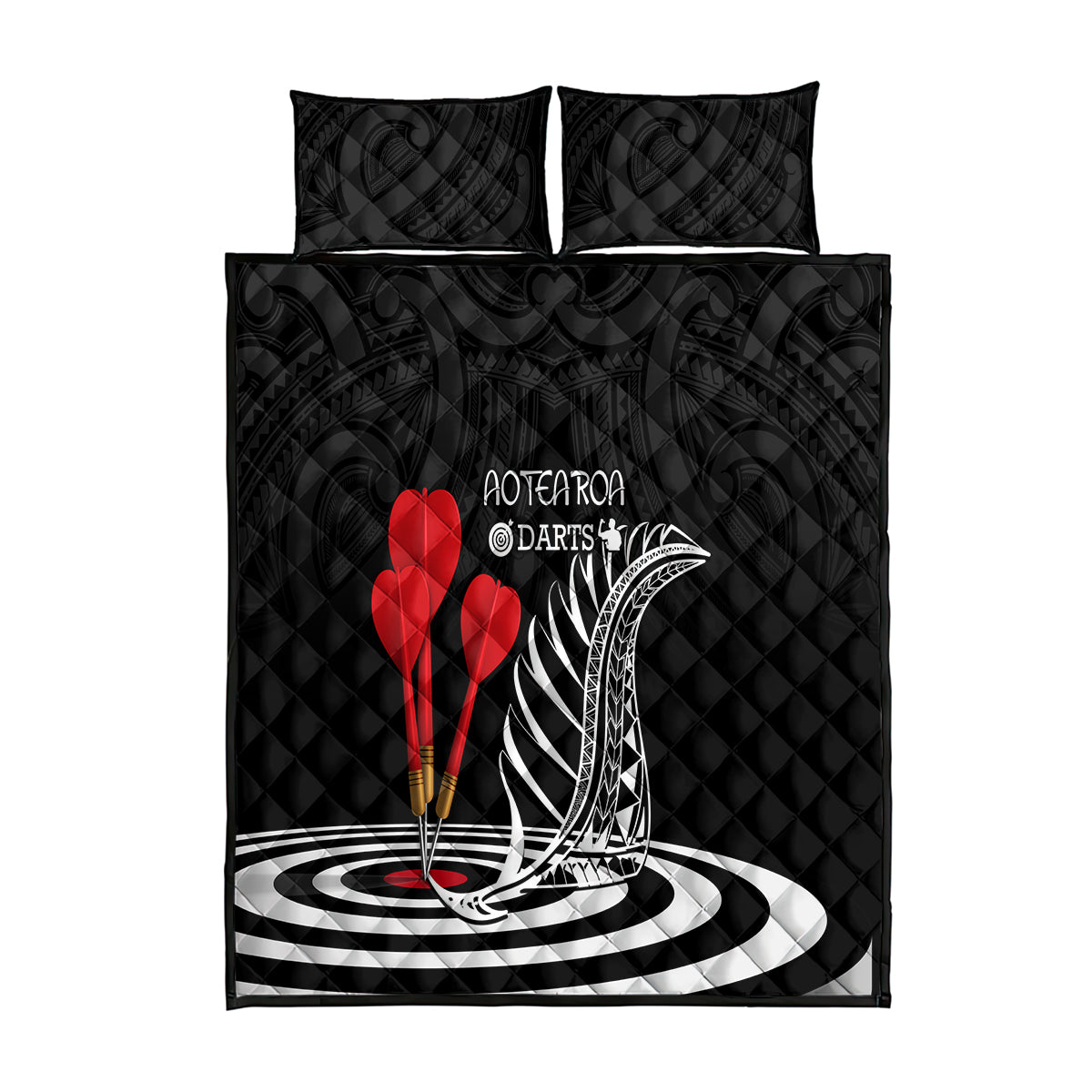 new-zealand-darts-quilt-bed-set-aotearoa-maori-fern-bring-it-on