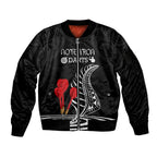 personalised-new-zealand-darts-sleeve-zip-bomber-jacket-aotearoa-maori-fern-bring-it-on