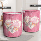 Pink Galah Australia Valentine's Day Laundry Basket I Love You With All My Heart - Aussie Hoodie