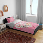 Pink Galah Australia Valentine's Day Bedding Set I Love You With All My Heart - Aussie Hoodie