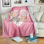 Pink Galah Australia Valentine's Day Blanket I Love You With All My Heart - Aussie Hoodie