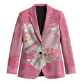 Personalised Pink Galah Australia Valentine's Day Blazer I Love You With All My Heart - Aussie Hoodie
