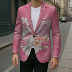 Personalised Pink Galah Australia Valentine's Day Blazer I Love You With All My Heart - Aussie Hoodie