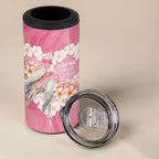 Personalised Pink Galah Australia Valentine's Day 4 in 1 Can Cooler Tumbler I Love You With All My Heart - Aussie Hoodie
