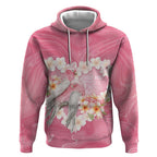 Personalised Pink Galah Australia Valentine's Day Hoodie I Love You With All My Heart - Aussie Hoodie