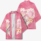 Personalised Pink Galah Australia Valentine's Day Kimono I Love You With All My Heart - Aussie Hoodie