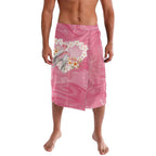 Personalised Pink Galah Australia Valentine's Day Lavalava I Love You With All My Heart - Aussie Hoodie