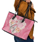 Pink Galah Australia Valentine's Day Leather Tote Bag I Love You With All My Heart - Aussie Hoodie